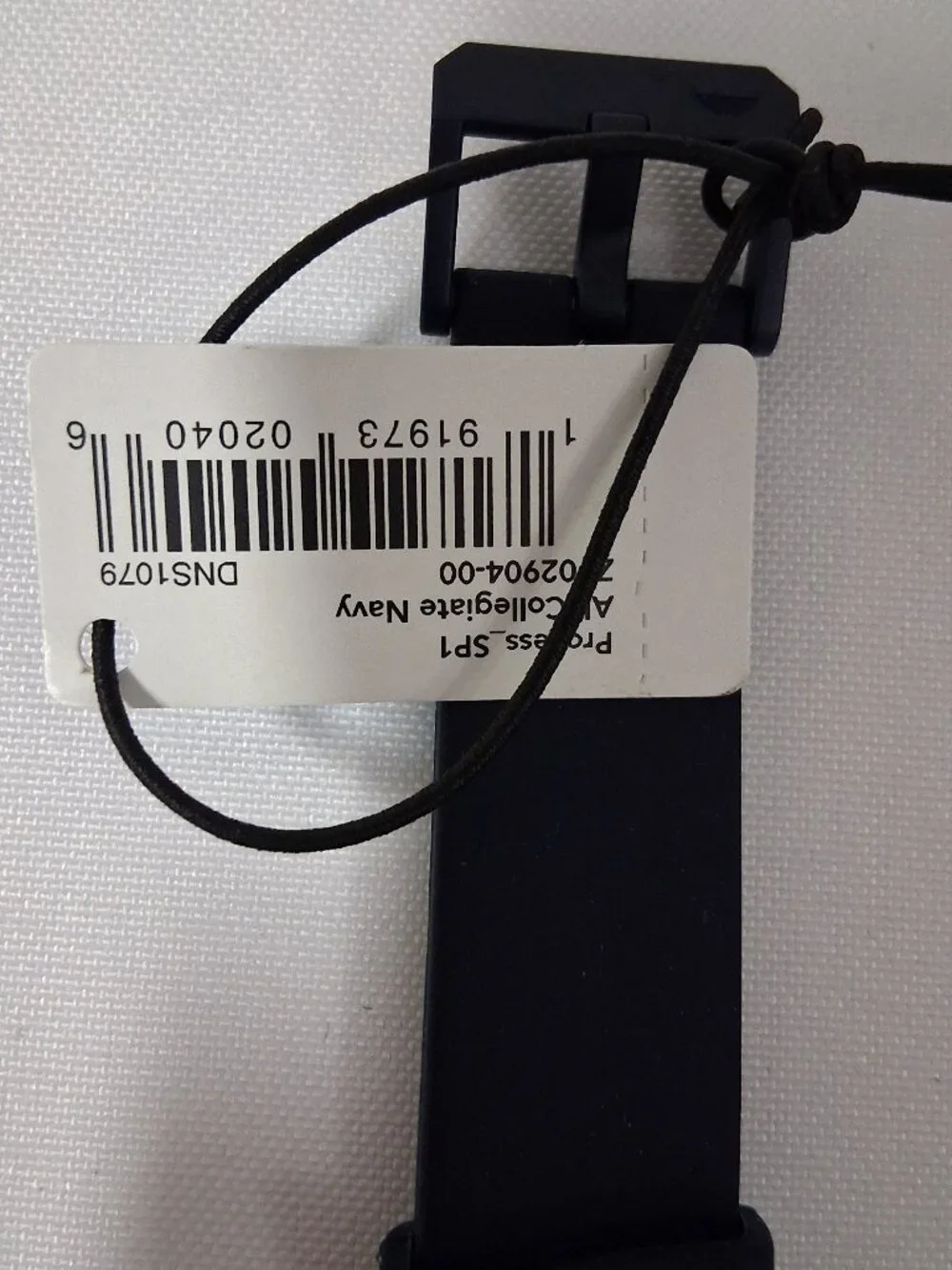 Adidas Men's Process SP1 Navy Dial Navy Rubber Watch – Model Z10 2904-00 NWT